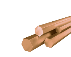 Шестигранник бронзовый